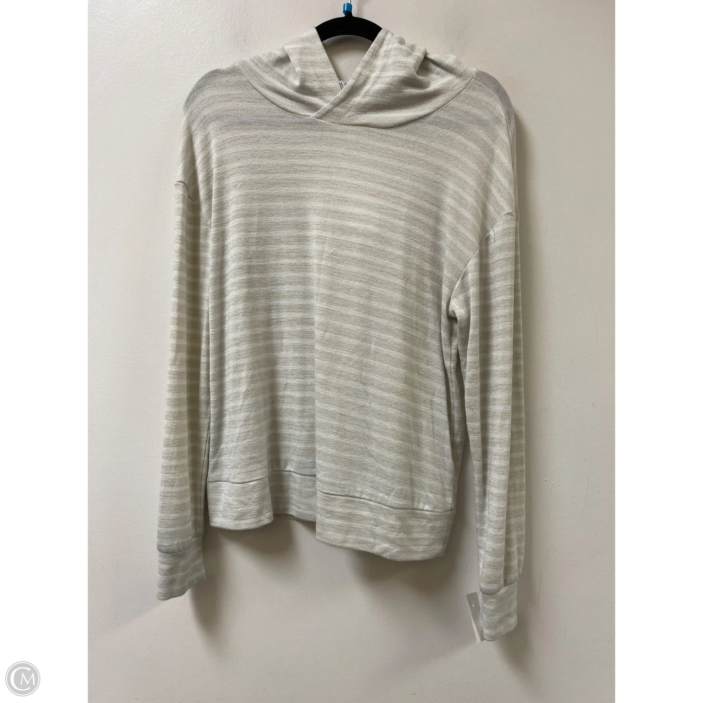 Sweatshirt Hoodie By A New Day In Cream, Size: M