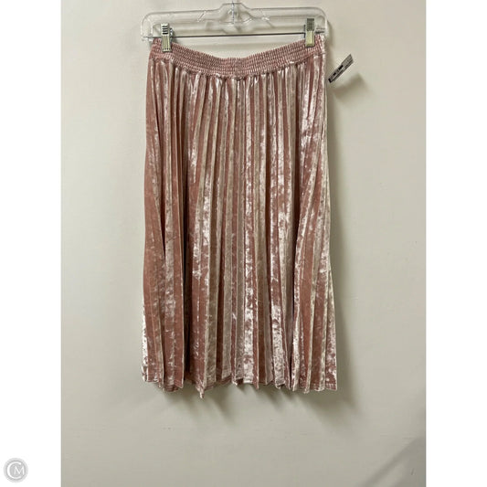 Skirt Midi By A New Day In Pink, Size: S