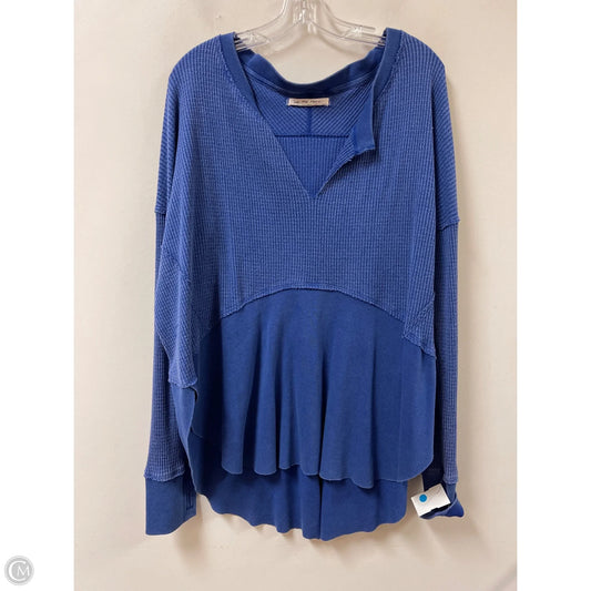 Tunic Long Sleeve By We The Free In Purple, Size: Xl