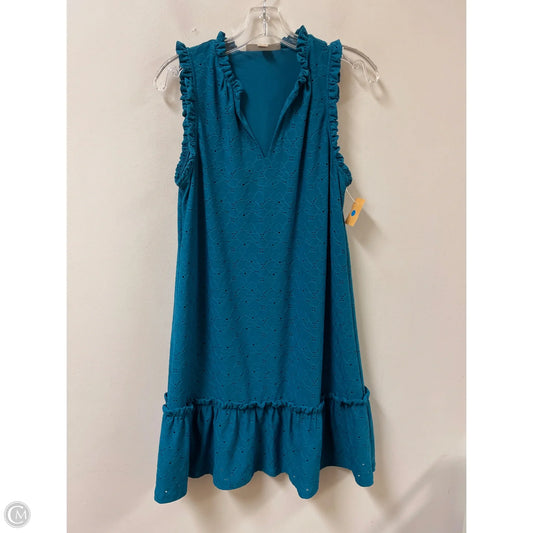 Dress Party Long By Michael By Michael Kors In Teal, Size: M