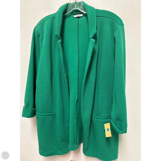 Blazer By Maurices In Green, Size: 1x