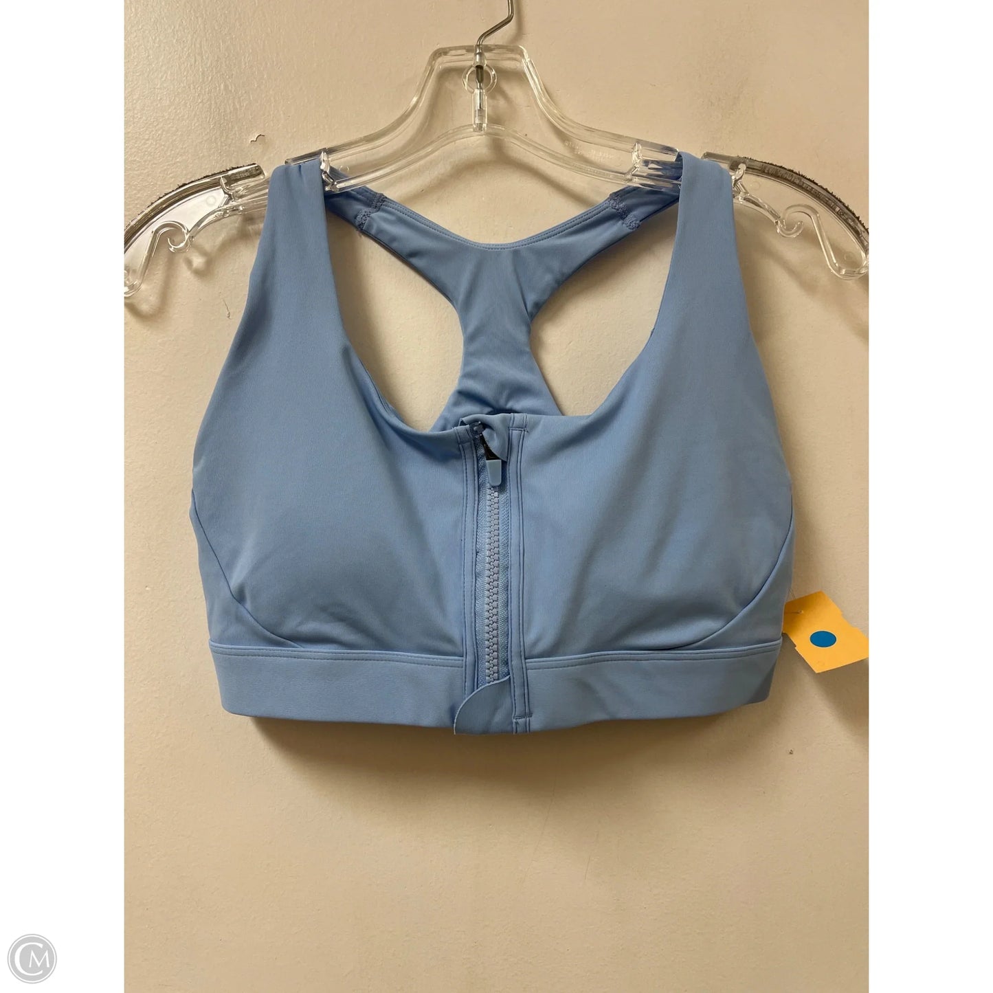 Athletic Bra By Clothes Mentor In Blue, Size: M