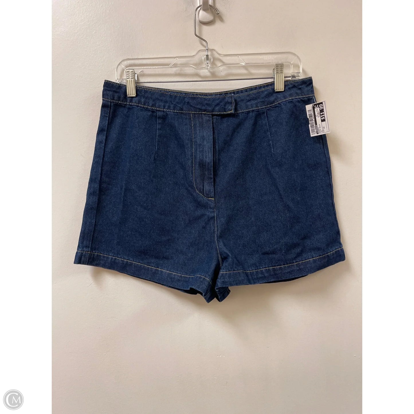 Shorts By Commense In Blue Denim, Size: 12
