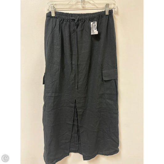 Skirt Maxi By Gap In Black, Size: 8