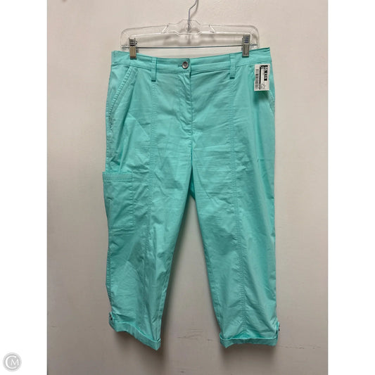 Capris By Chicos In Aqua, Size: 6