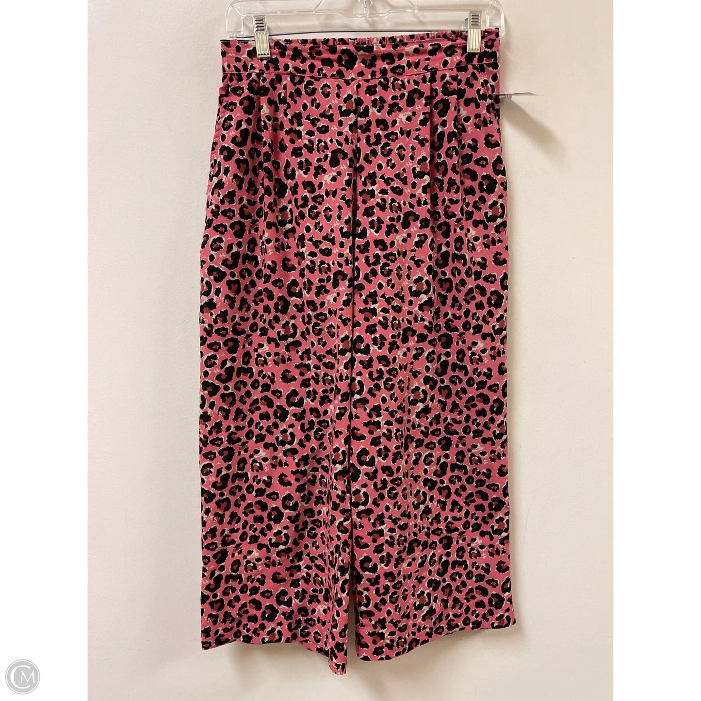 Pants Wide Leg By Ivy Jane In Leopard Print, Size: 4
