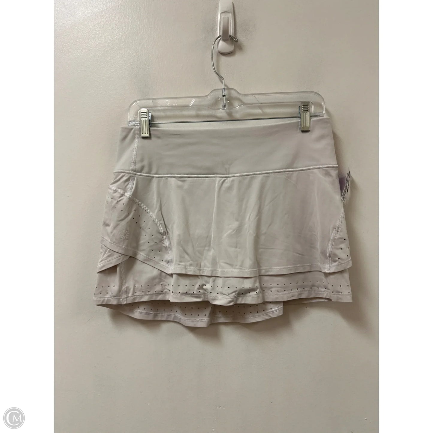 Athletic Skort By Athleta In Cream, Size: S