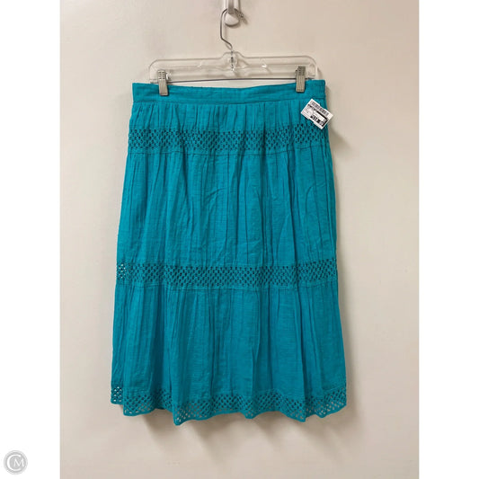 Skirt Midi By St Johns Bay In Teal, Size: 12