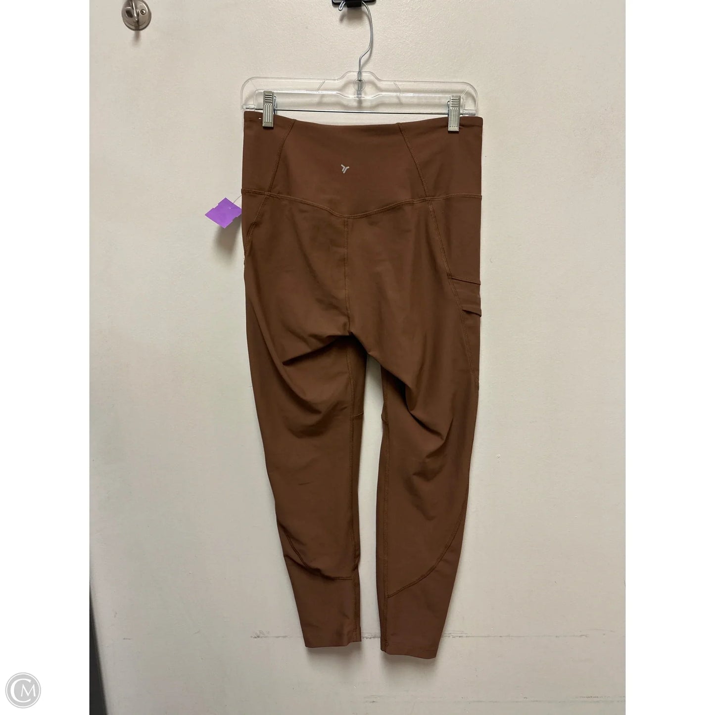 Athletic Leggings By Old Navy In Brown, Size: L
