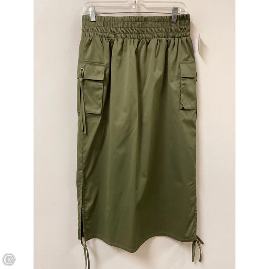 Skirt Maxi By Shein In Green, Size: Xl