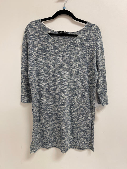 Sweater Short Sleeve By Clothes Mentor In Blue, Size: M