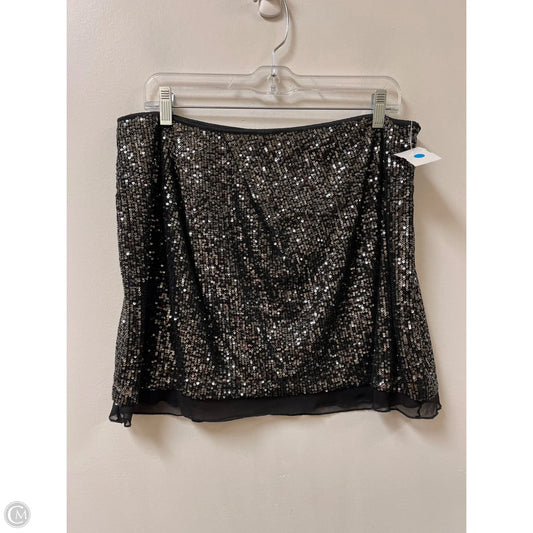 Skirt Mini & Short By Jennifer Lopez In Black, Size: 12