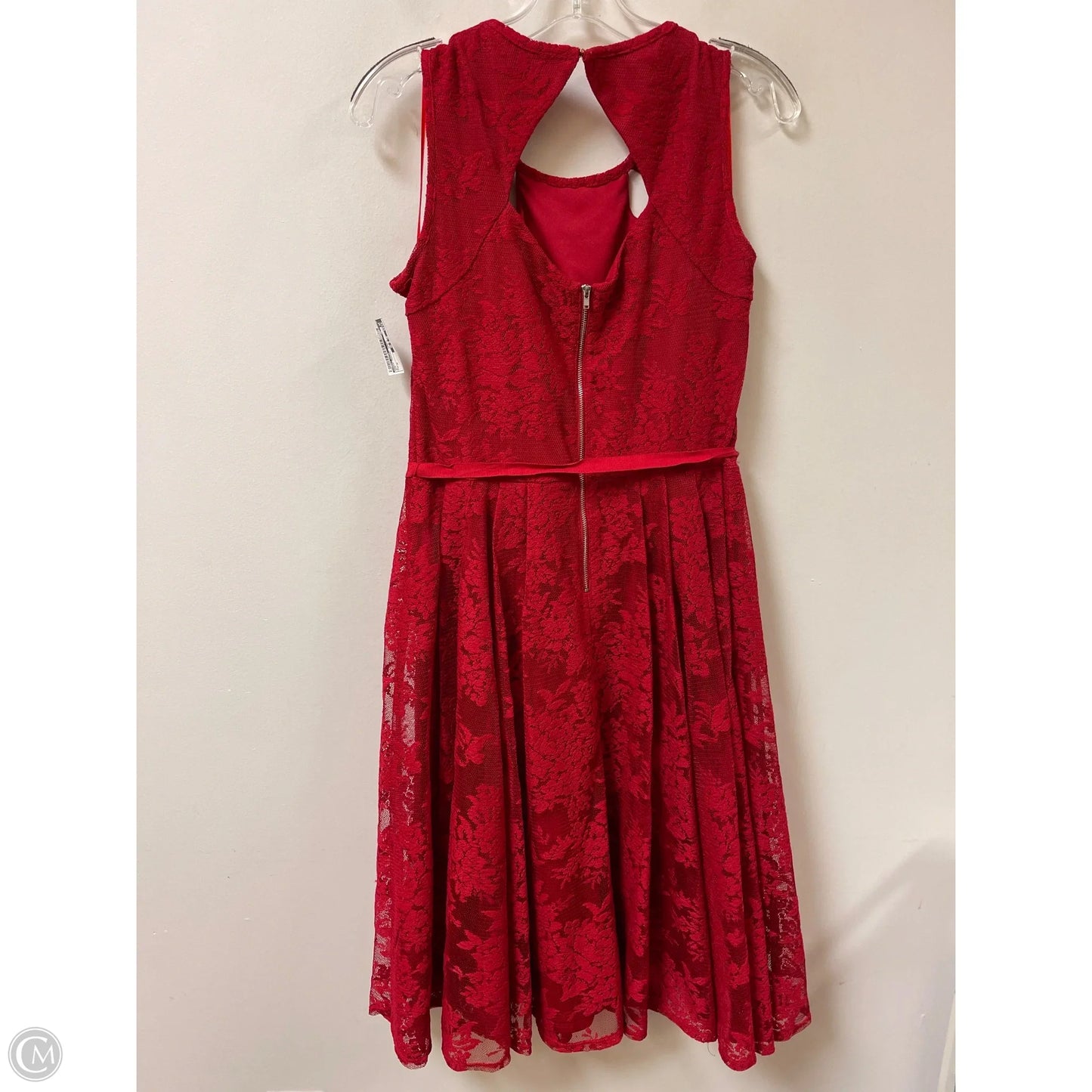 Dress Casual Midi By Gabby Skye In Red, Size: M