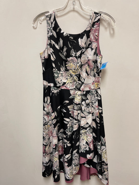 Dress Party Midi By White House Black Market In Floral Print, Size: Xs