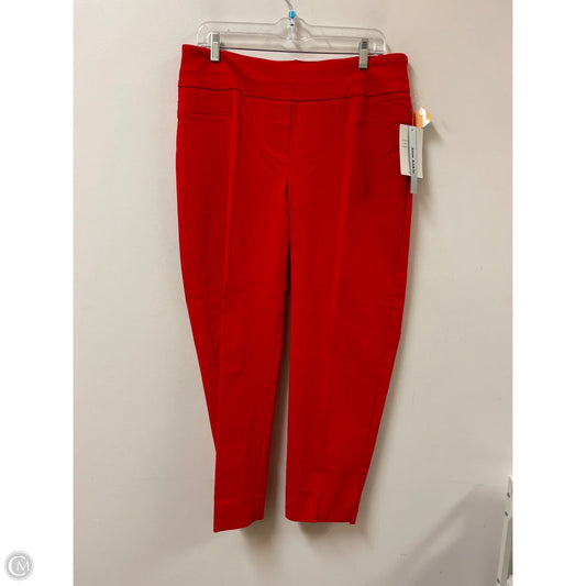 Pants Dress By Zac And Rachel In Red, Size: 12