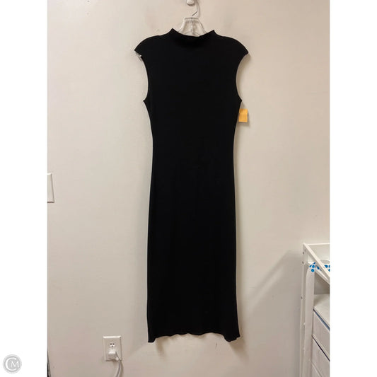 Dress Casual Maxi By Zara In Black, Size: L