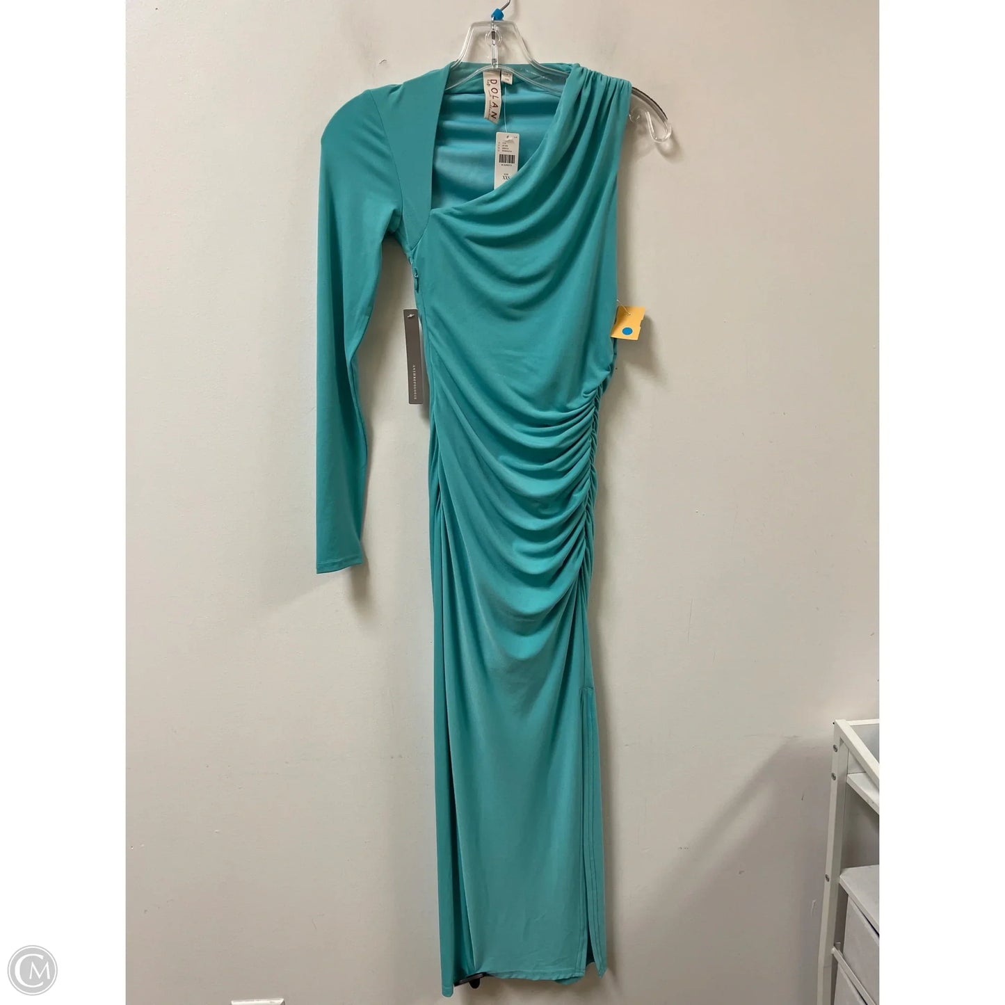 Dress Casual Maxi By Dolan Left Coast In Teal, Size: Xxs