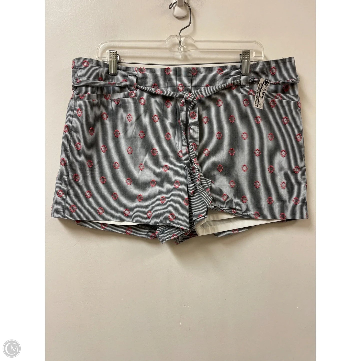 Shorts By Loft In Striped Pattern, Size: 14