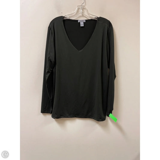 Top Long Sleeve By Clothes Mentor In Black, Size: 2x