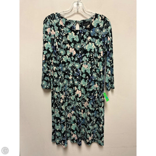 Dress Casual Short By J. Jill In Black & Green, Size: S