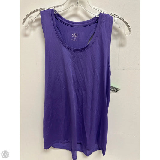Athletic Tank Top By Athletic Works In Purple, Size: M