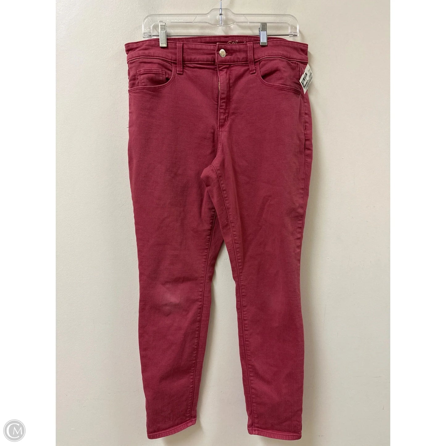 Jeans Skinny By Universal Thread In Pink, Size: 10