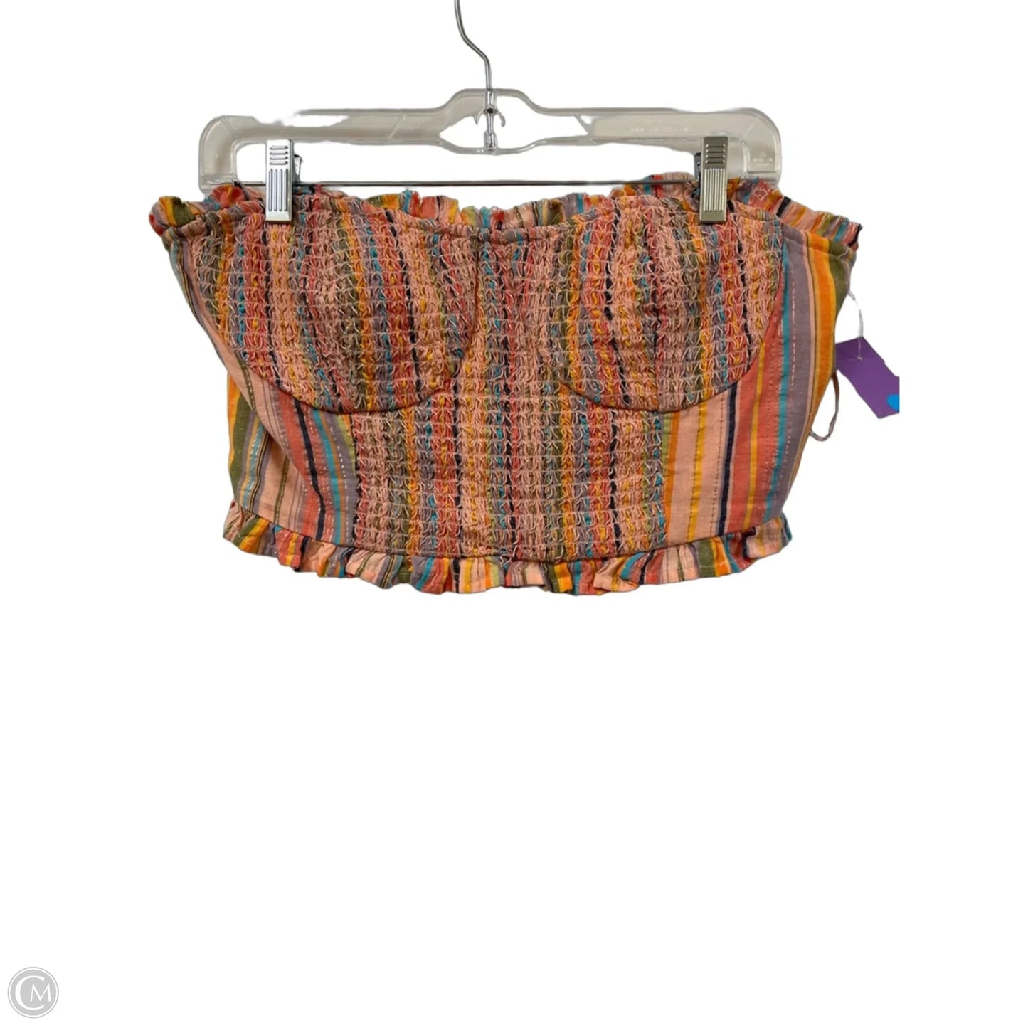 Top Sleeveless By Anthropologie In Orange, Size: S