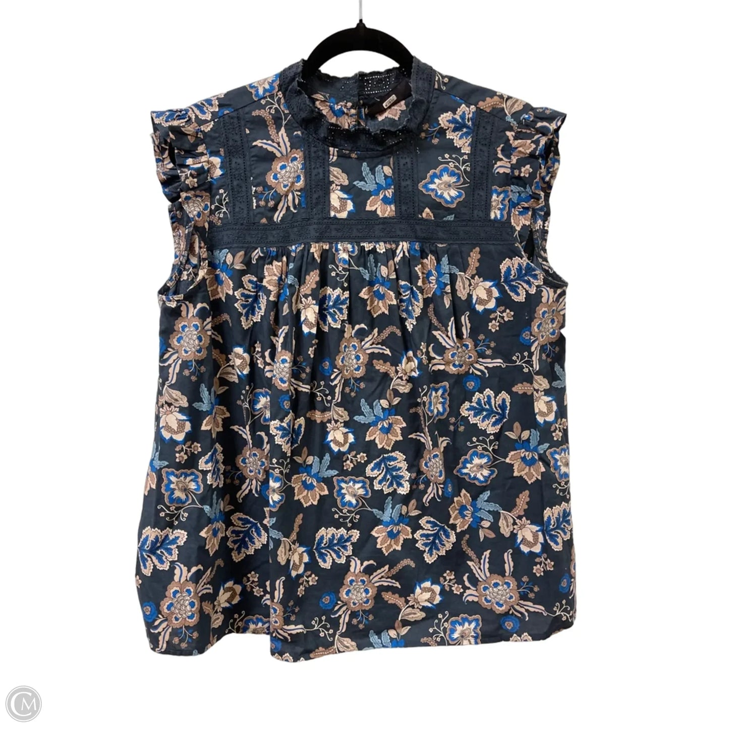 Top Sleeveless By Lane Bryant In Blue, Size: L
