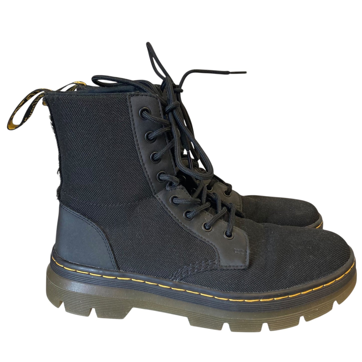 Boots Combat By Dr Martens In Black, Size:9