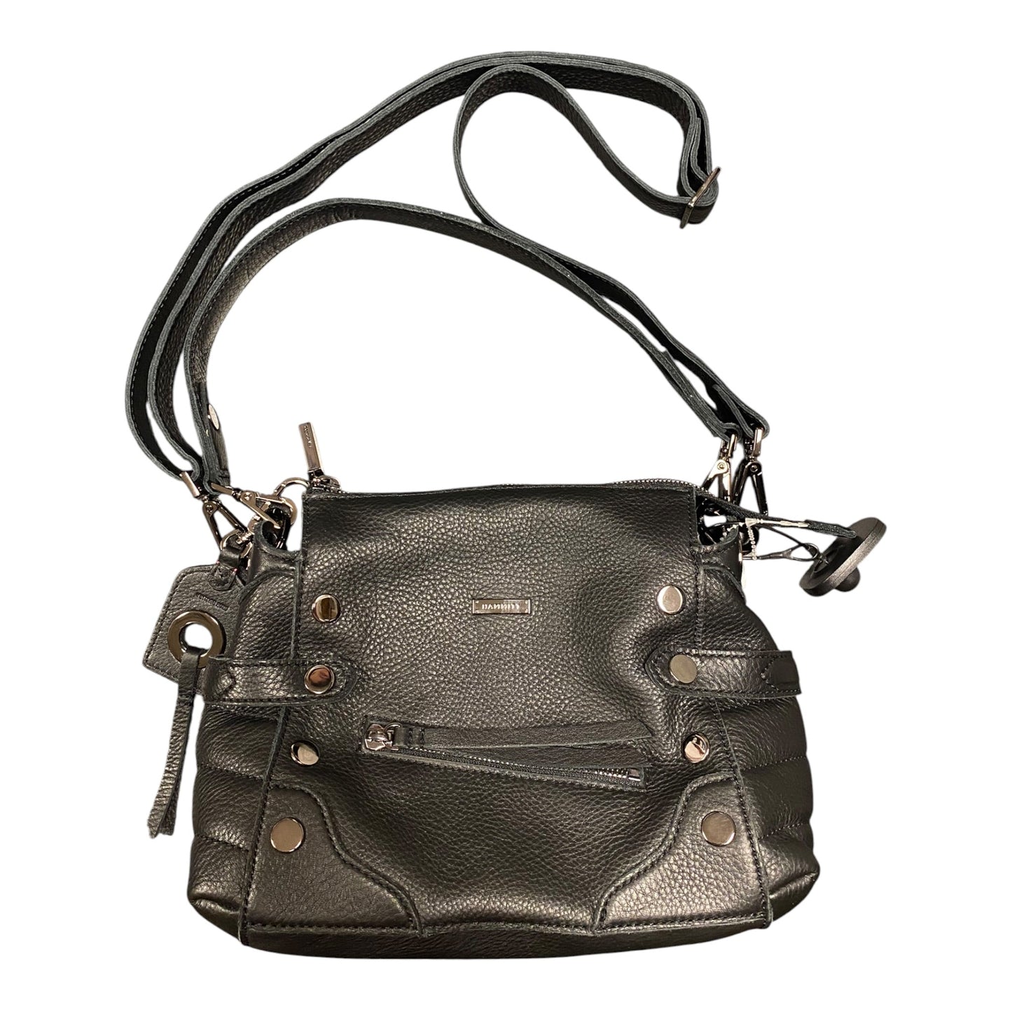 Handbag Designer By Hammitt In Black with key chain. Size:Medium