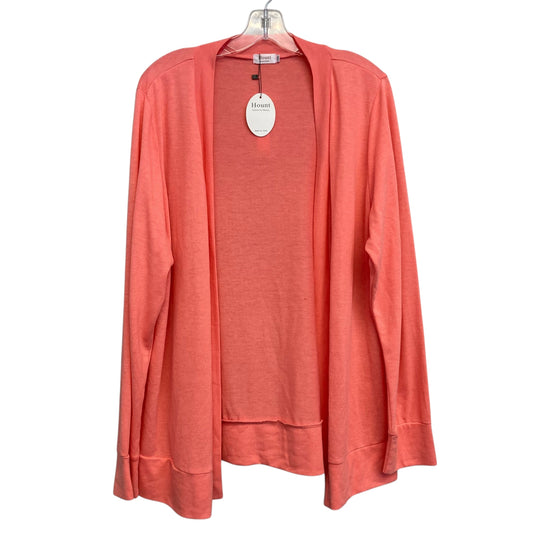 Cardigan By Hount In Peach, Size:2X