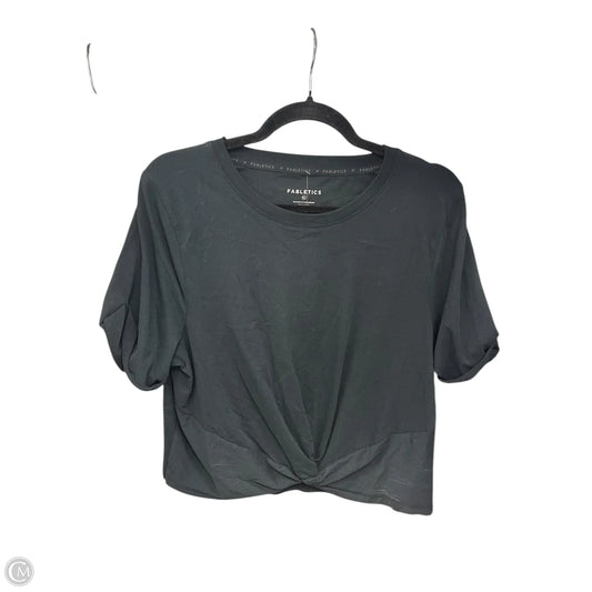 Top Short Sleeve Basic By Fabletics In Black, Size: Xl