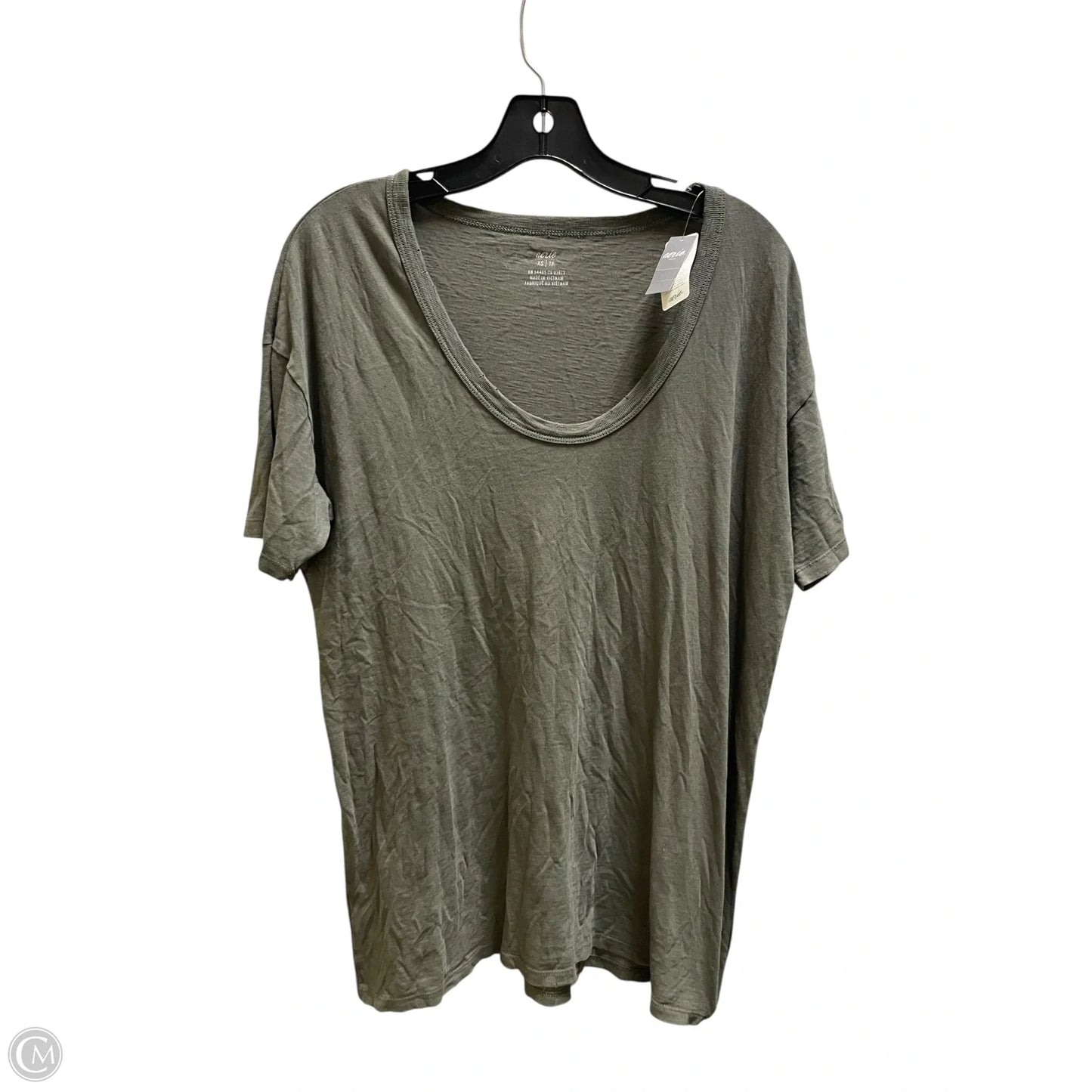Top Short Sleeve Basic By Aerie In Green, Size: Xs