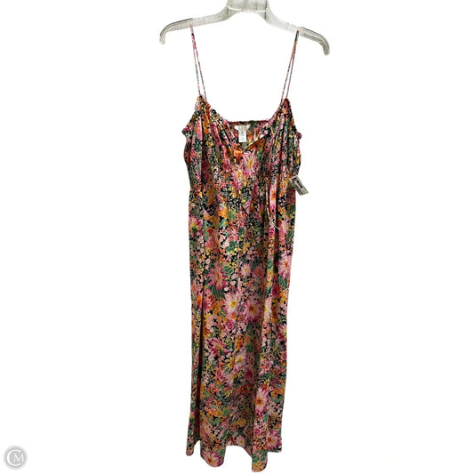 Dress Casual Maxi By H&m In Floral Print, Size: S