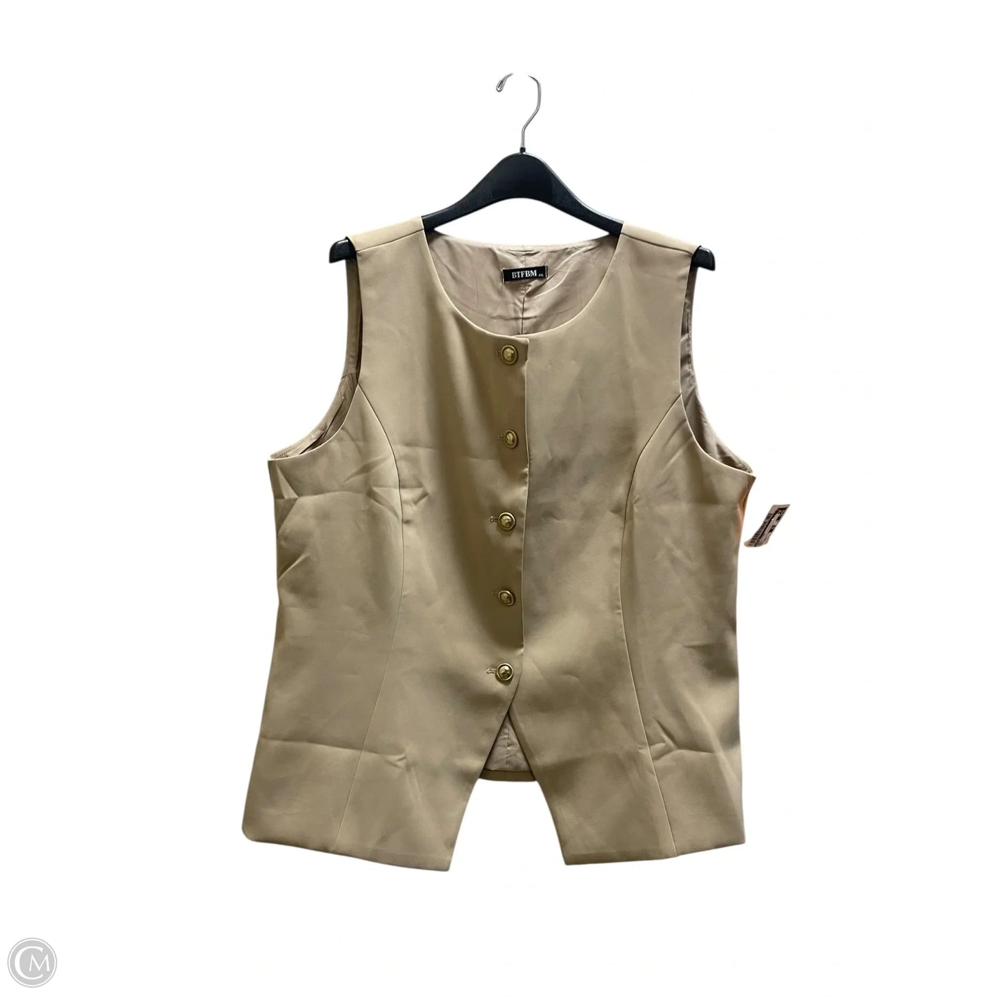 Vest Other By Btfbm In Brown, Size: Xxl