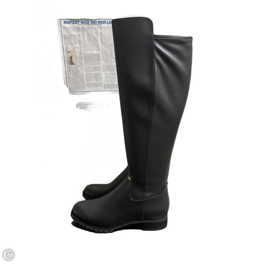 Boots Designer By Michael Kors In Black, Size: 8.5
