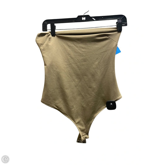 Bodysuit By Free People In Tan, Size: Xs