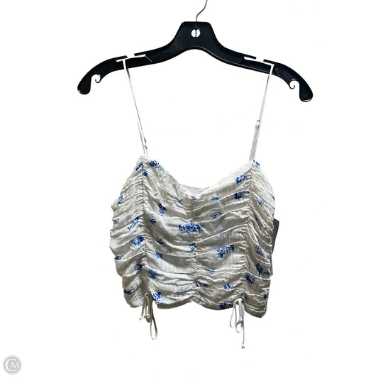 Top Sleeveless By Clothes Mentor In White, Size: S