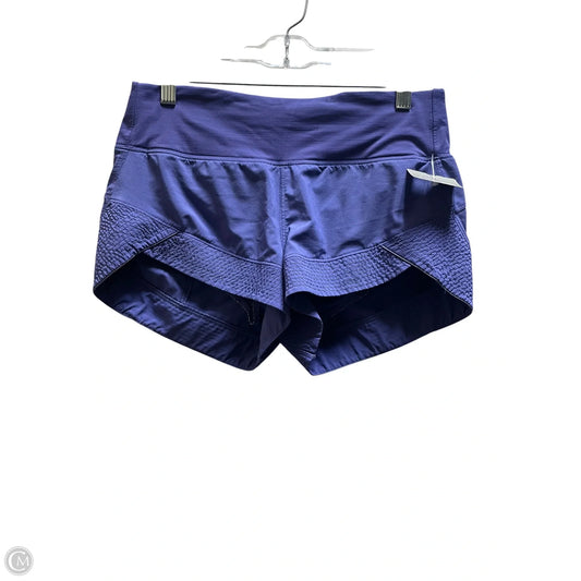 Athletic Shorts By Lululemon In Purple, Size: 6