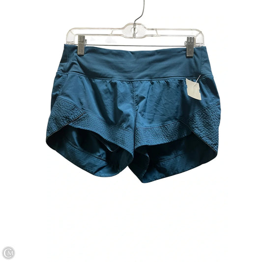 Athletic Shorts By Lululemon In Teal, Size: 6