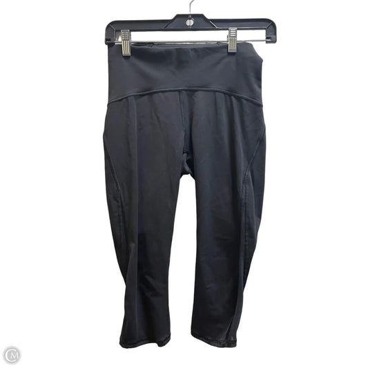 Athletic Capris By Lululemon In Black, Size: 6