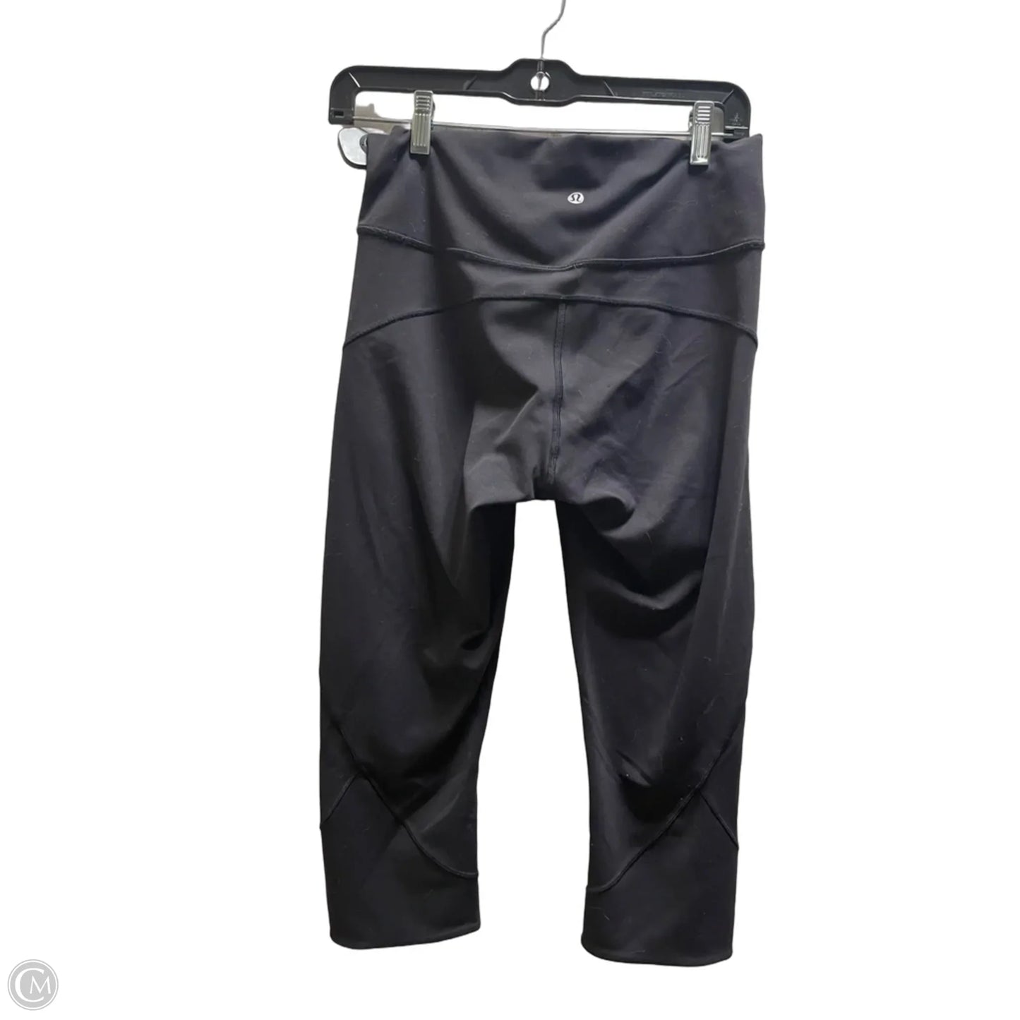 Athletic Capris By Lululemon In Black, Size: 8
