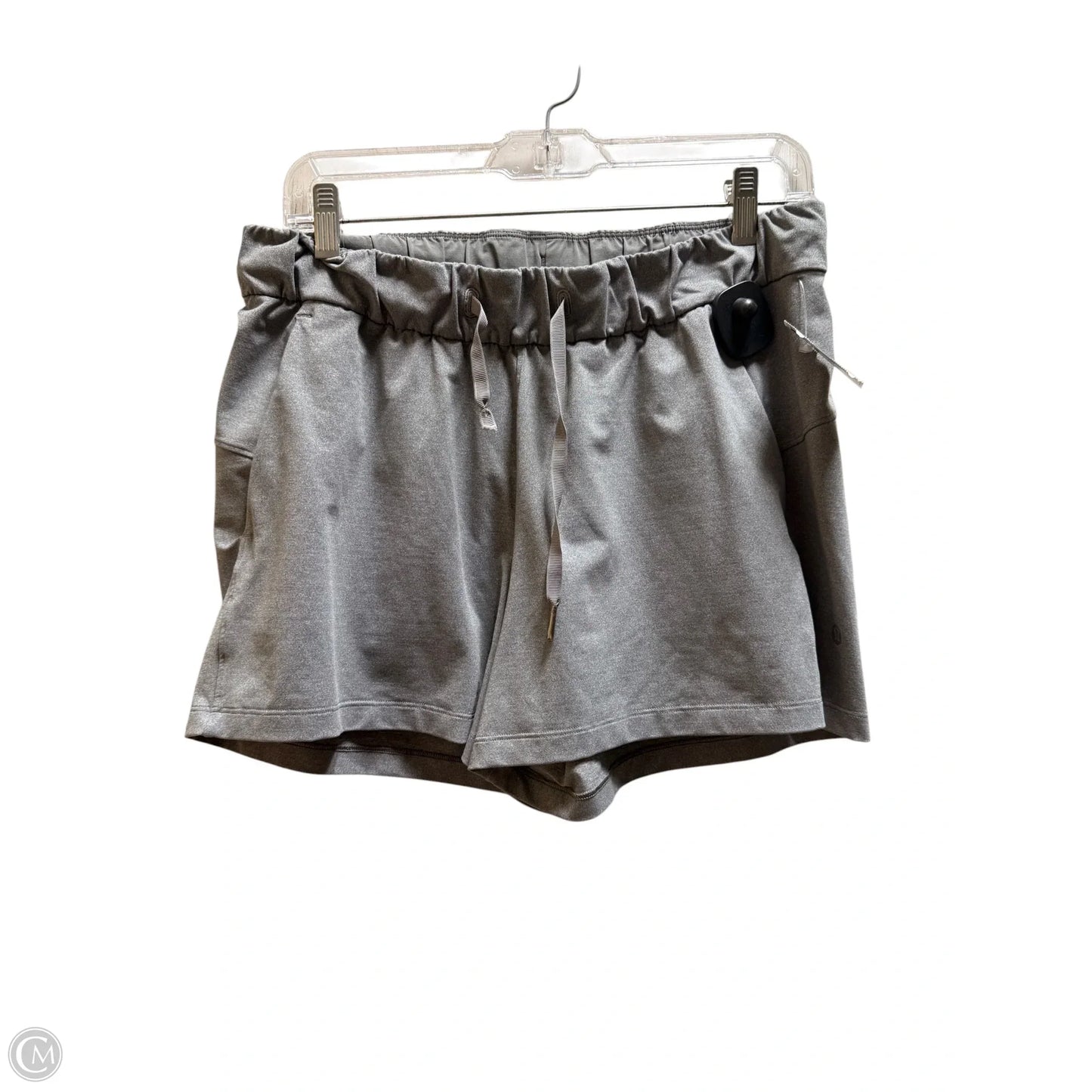 Athletic Shorts By Lululemon In Grey, Size: 8