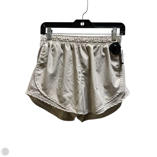 Athletic Shorts By Nike Apparel In Tan, Size: M