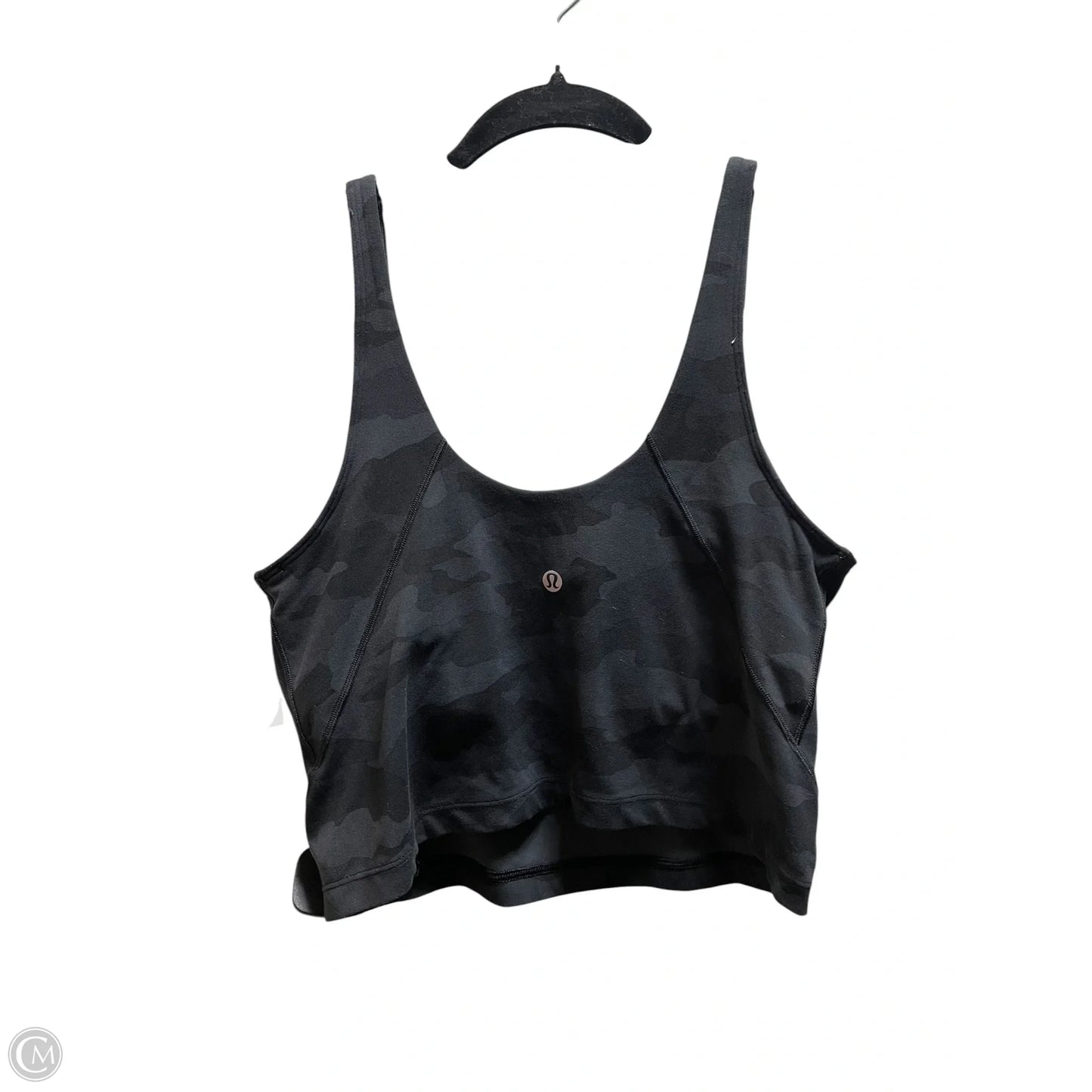 Athletic Tank Top By Lululemon In Camouflage Print, Size: 10
