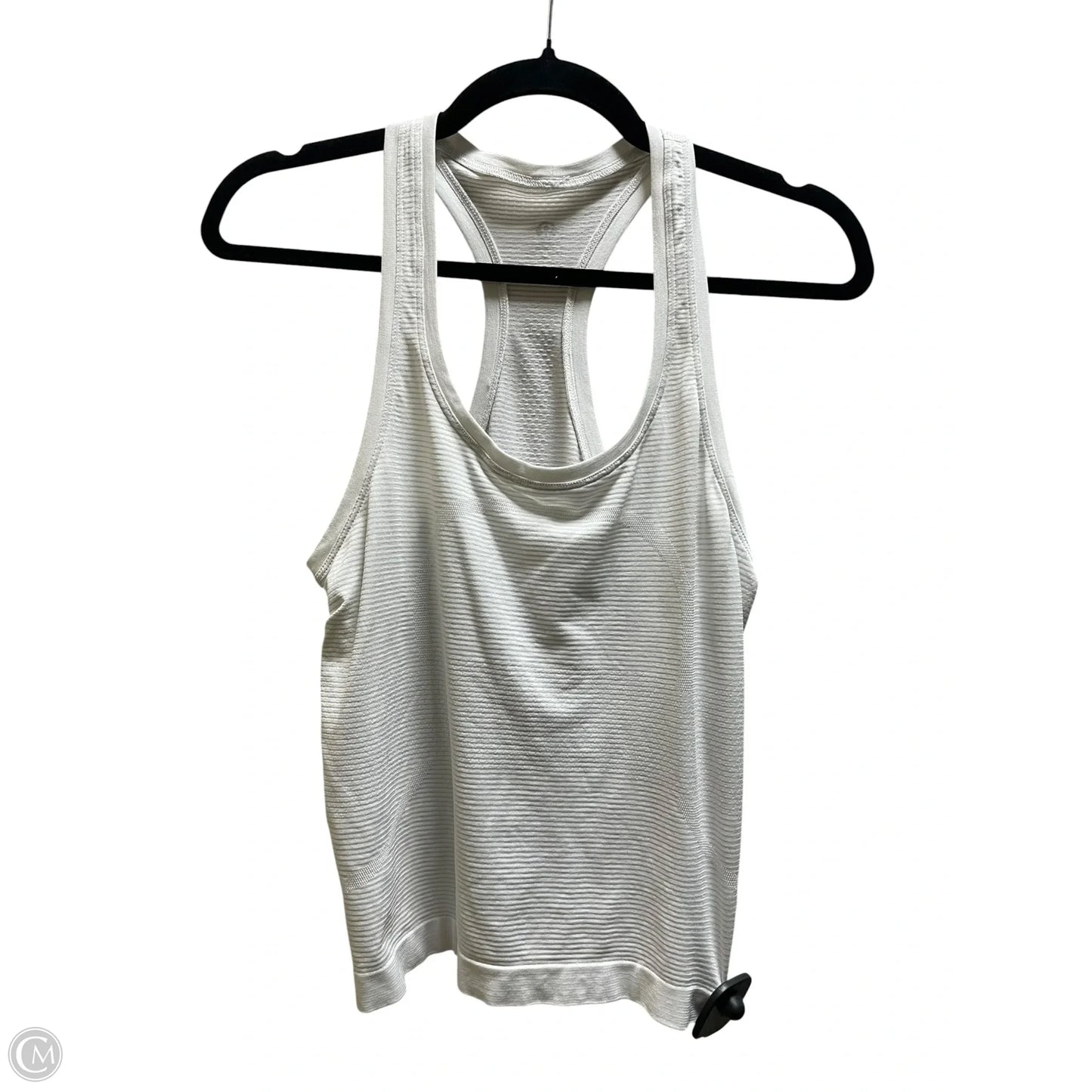 Athletic Tank Top By Lululemon In White, Size: 6