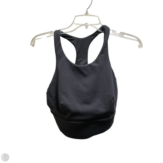 Athletic Bra By Lululemon In Black, Size: 10