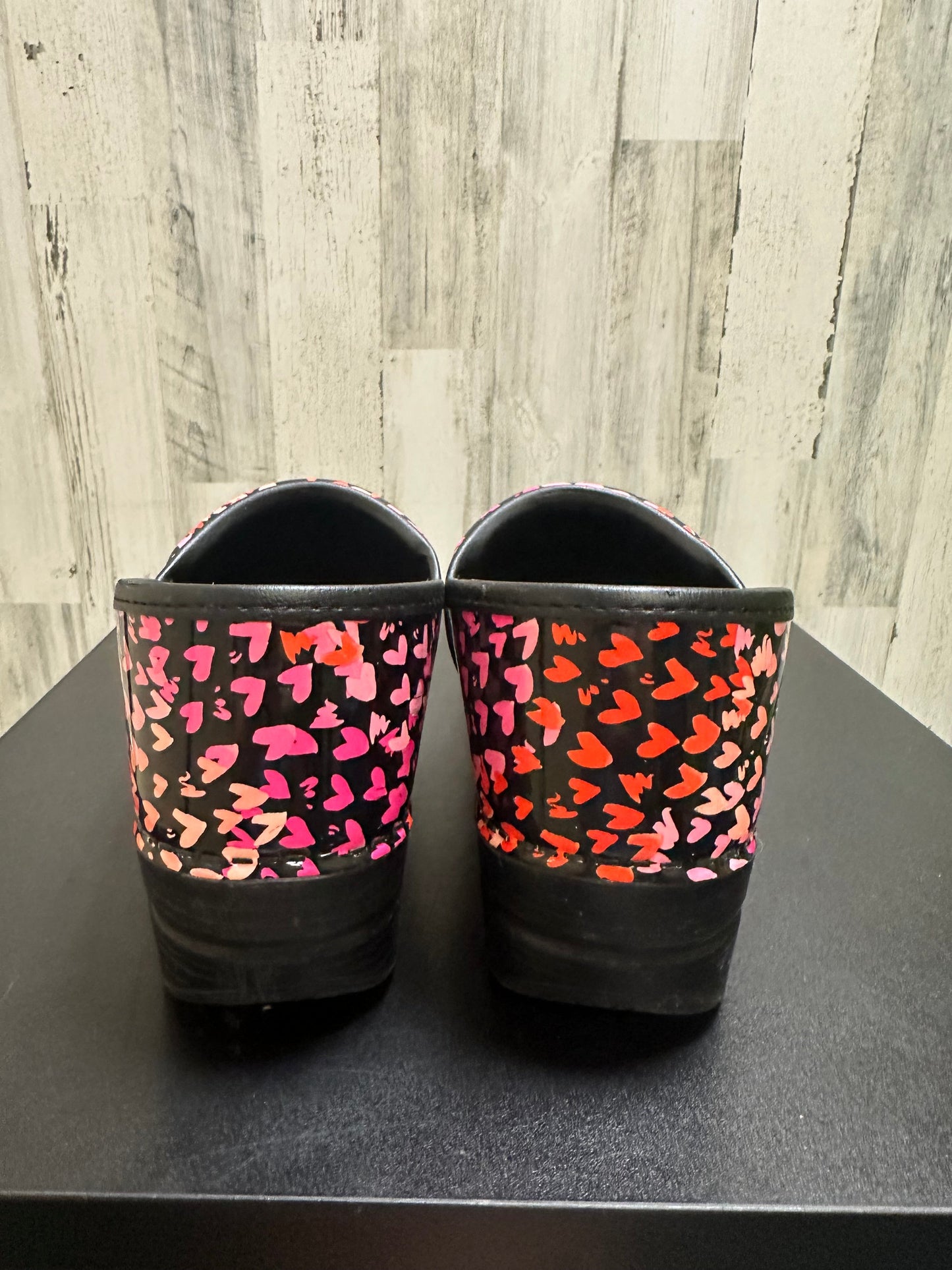 Pink Shoes Heels Block Dansko, Size 10