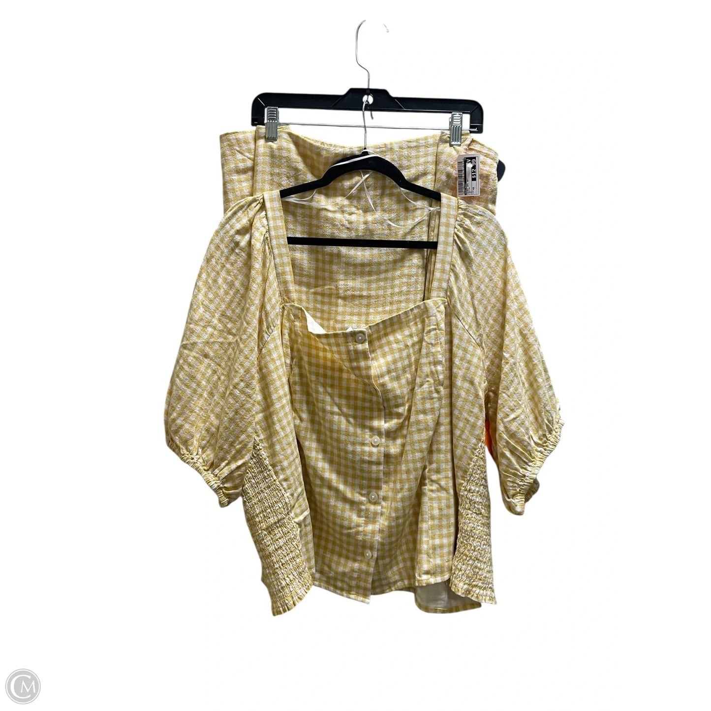 Skort 2pc Set By Old Navy In Yellow, Size: 4x