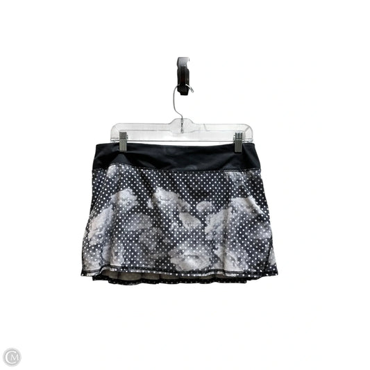 Athletic Skirt By Lululemon In Black, Size: 8